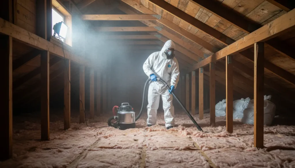 attic rodent cleanup sanitation wide