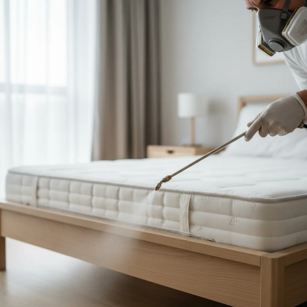 bed bug chemical treatment square