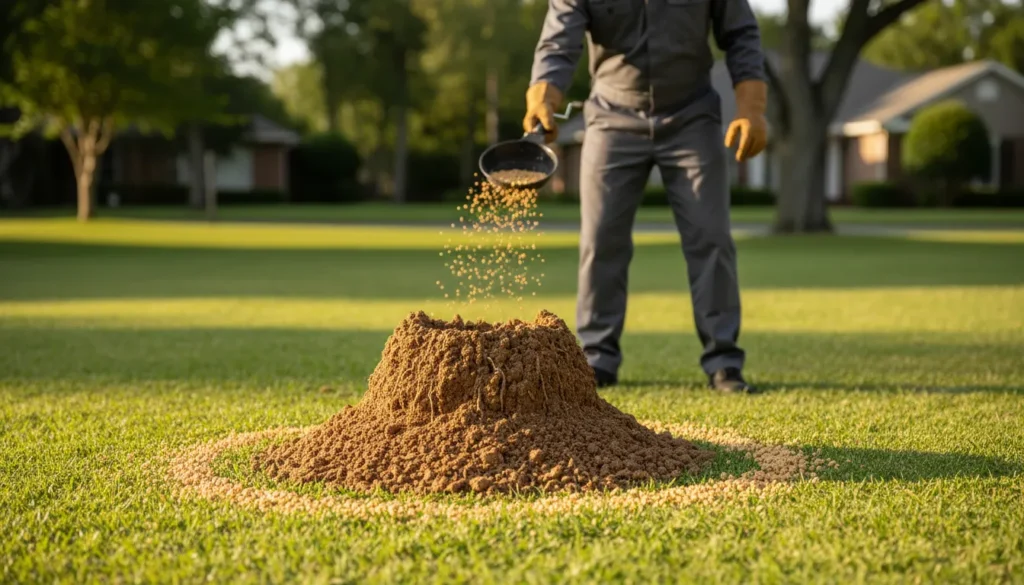 fire ant treatment wide