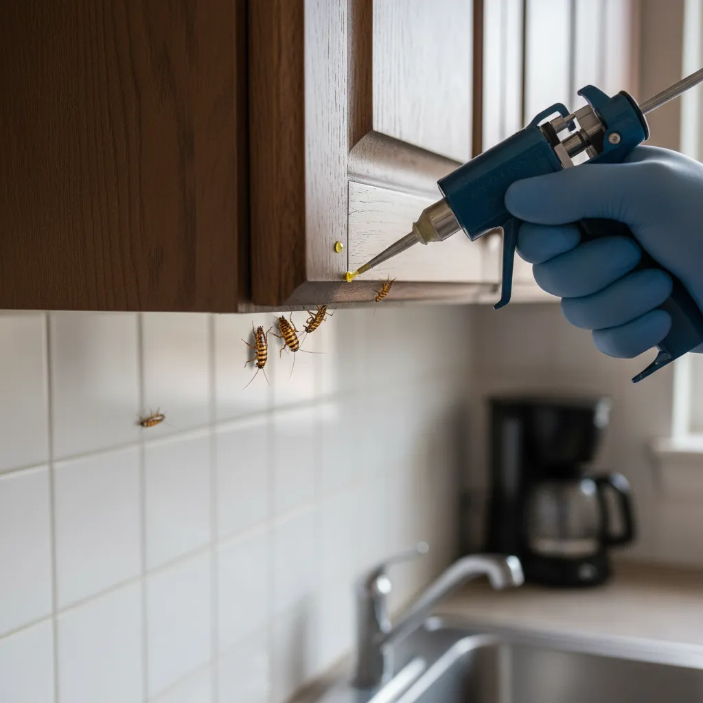 german cockroach treatment square