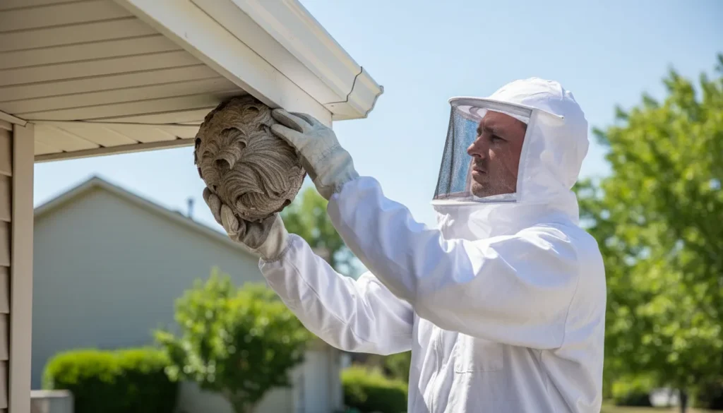 hornet nest removal wide
