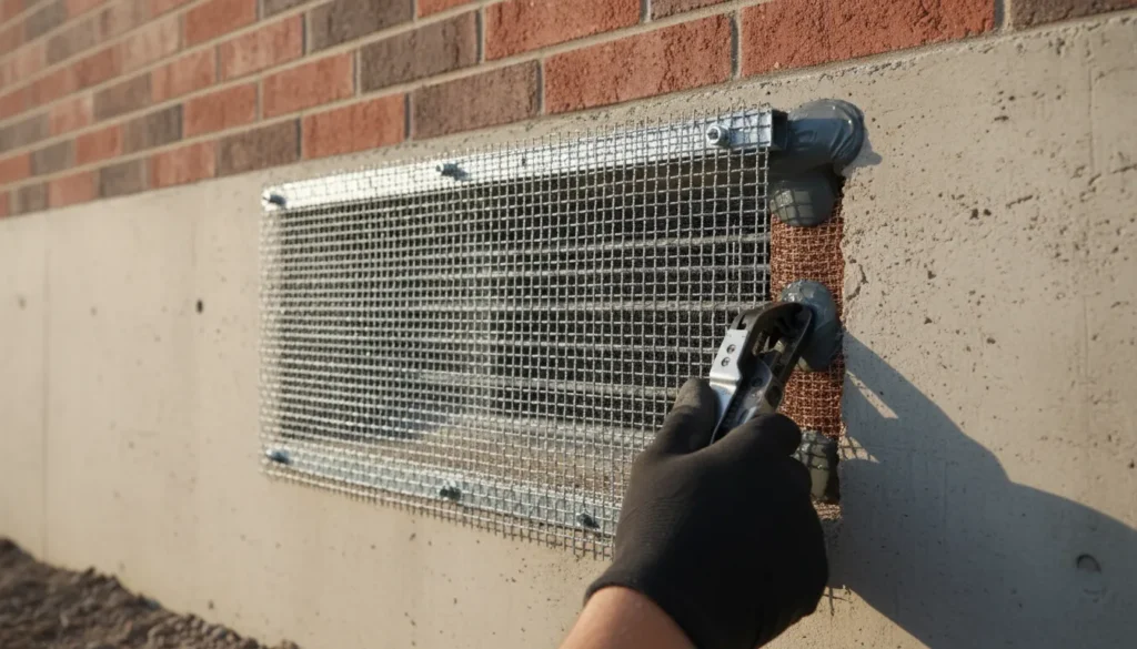 rodent exclusion proofing wide