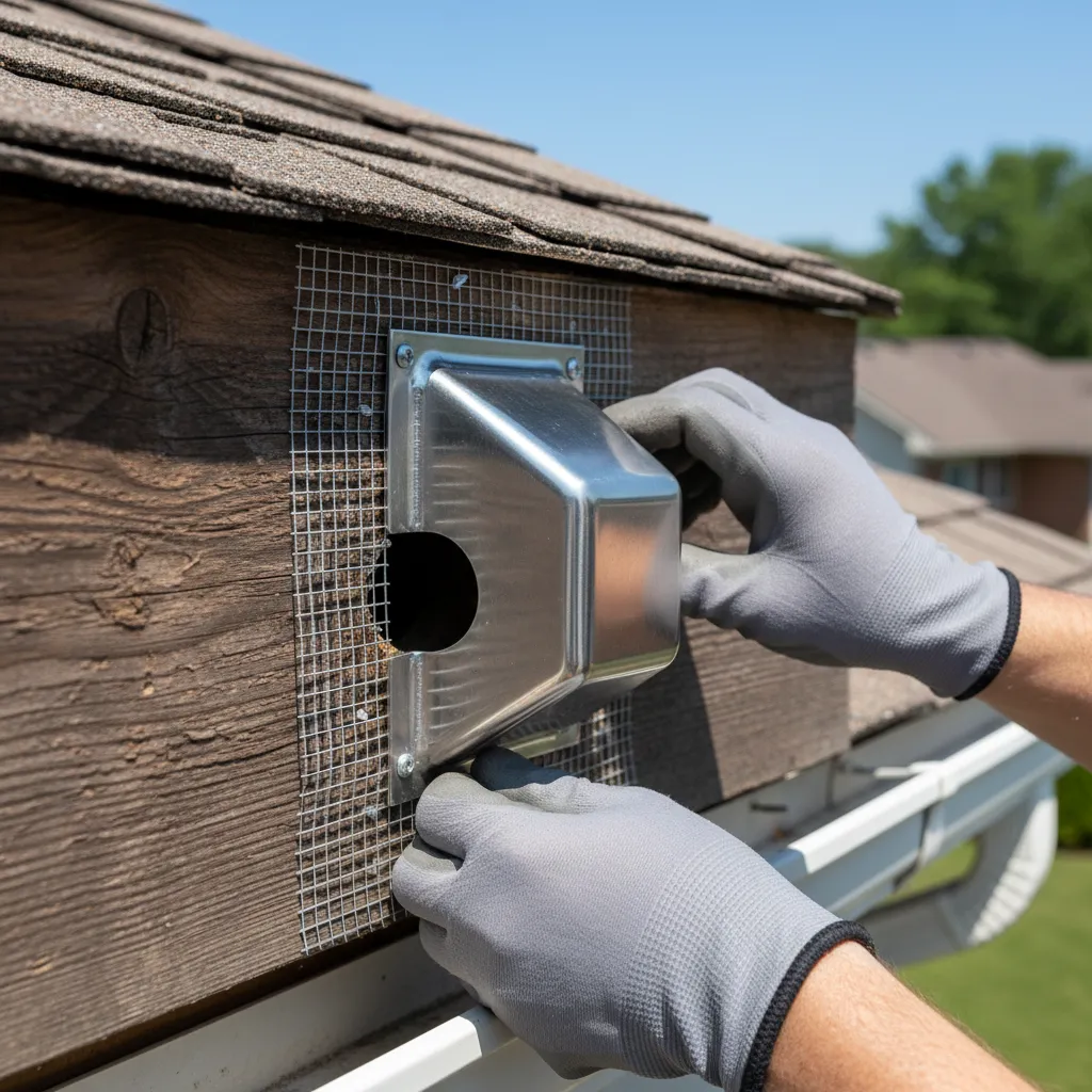 squirrel removal exclusion square