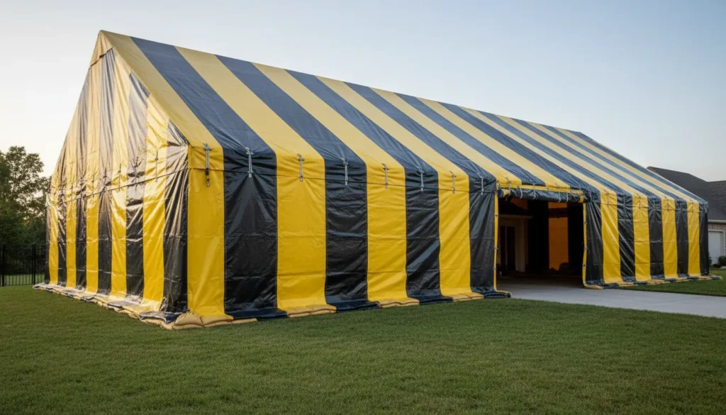 structural tent fumigation wide