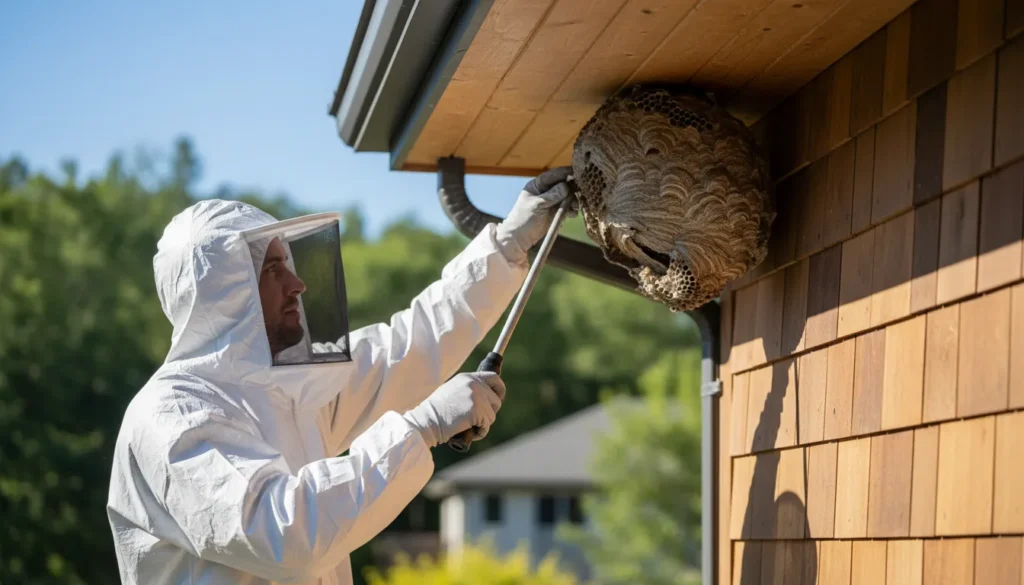wasp nest removal wide