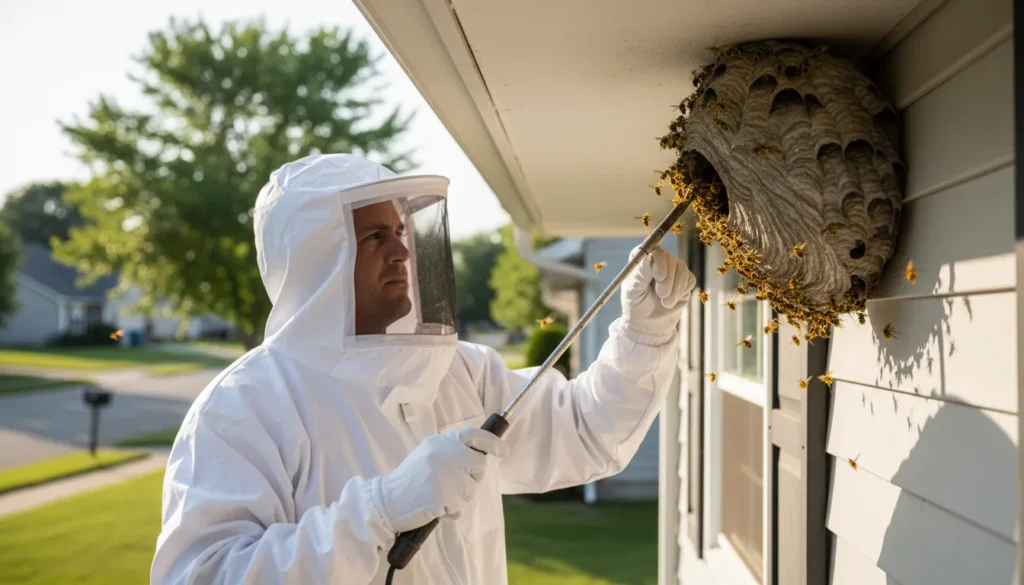 yellow jacket extermination wide